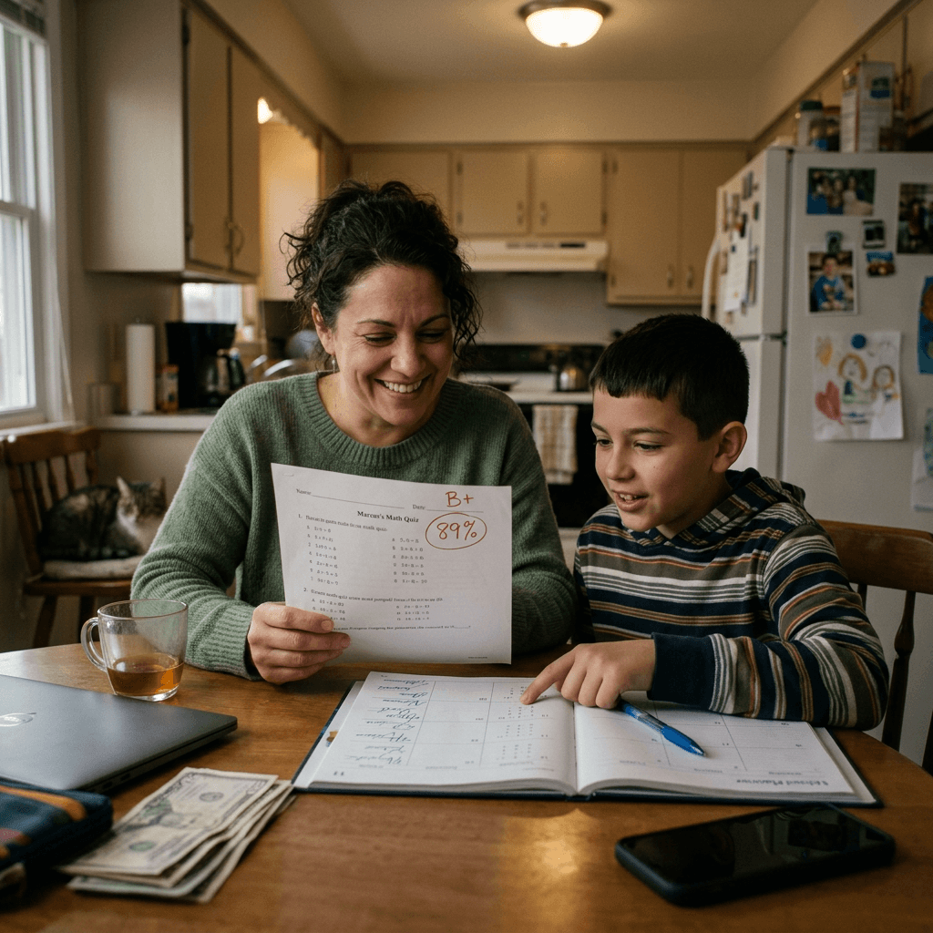 Son had a hidden fraction gap since 4th grade. 64 to 89 in 3 weeks.