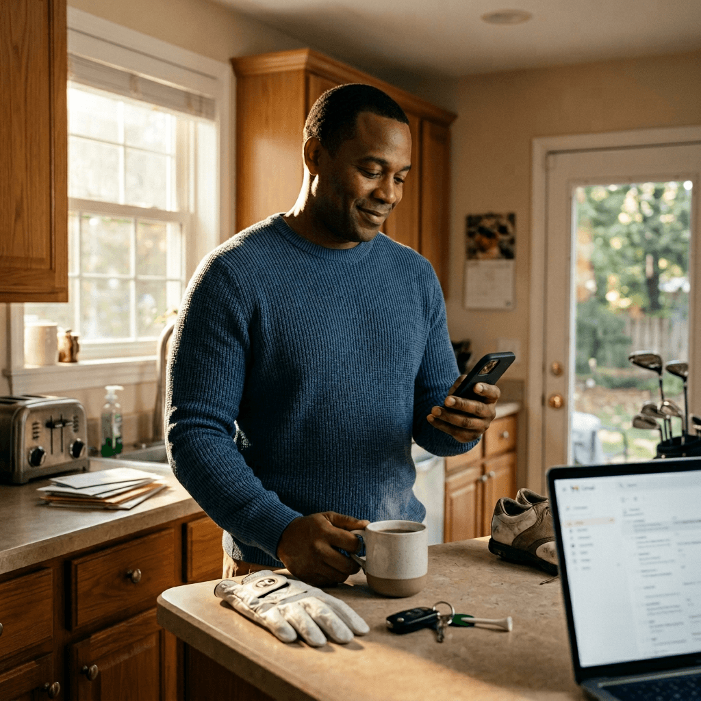 Clubs sat 2 years in garage. One text fixed it.